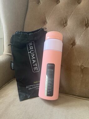 BruMate 25oz Rotera Water Bottle — Pink